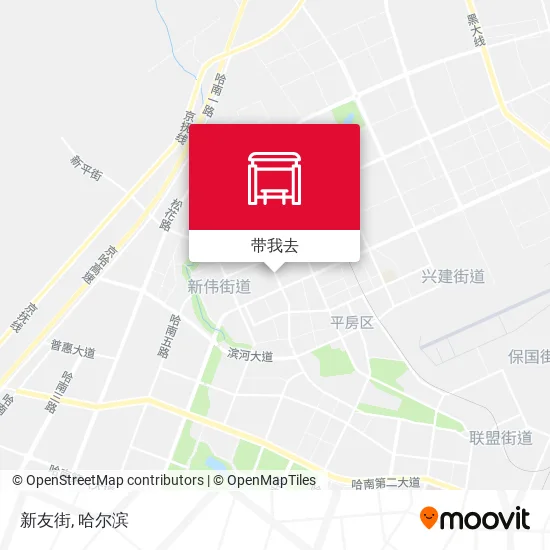 新友街地图