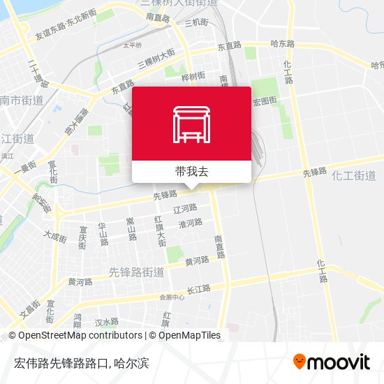 宏伟路先锋路路口地图