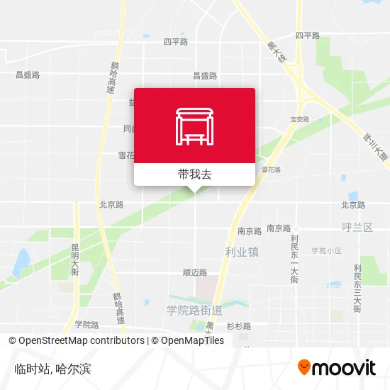 临时站地图