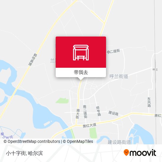 小十字街地图