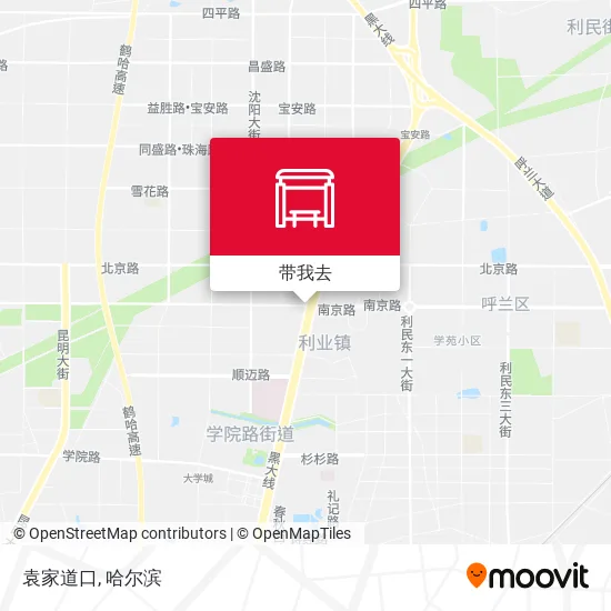 袁家道口地图