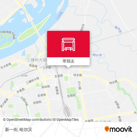 新一街地图
