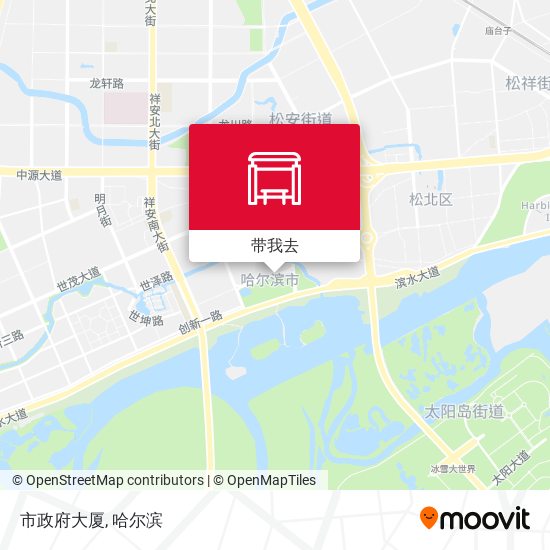 市政府大厦地图