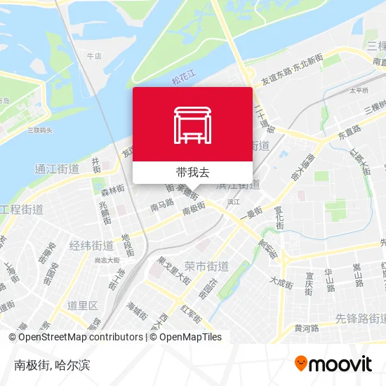 南极街地图