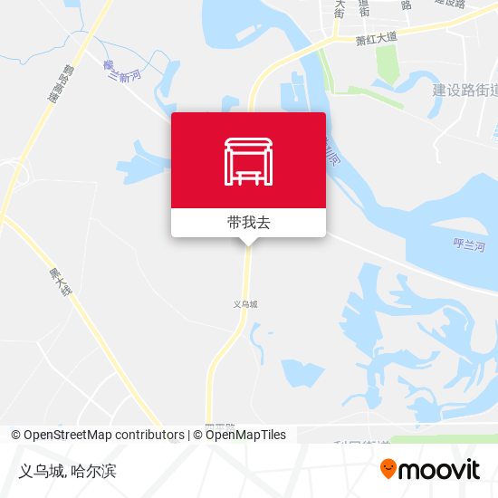 义乌城地图