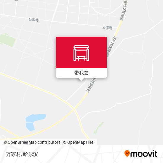 万家村地图