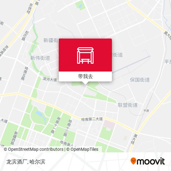 龙滨酒厂地图
