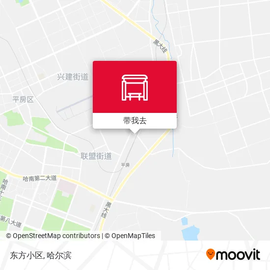 东方小区地图
