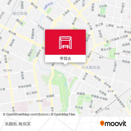 乐园街地图