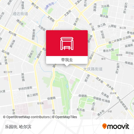 乐园街地图