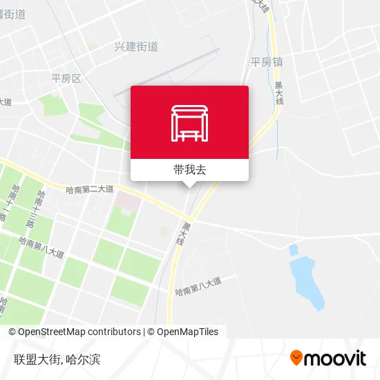 联盟大街地图