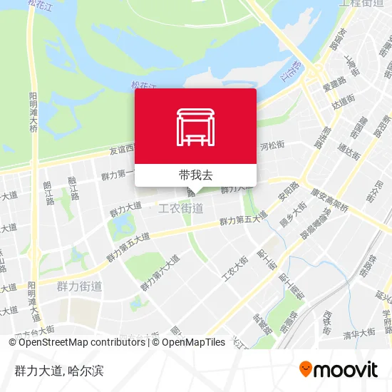 群力大道地图