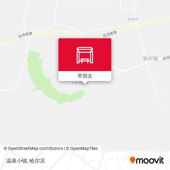 温泉小镇地图