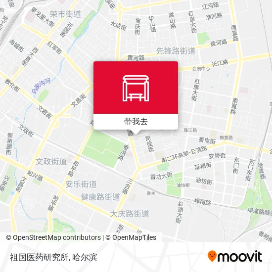祖国医药研究所地图