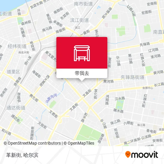 革新街地图