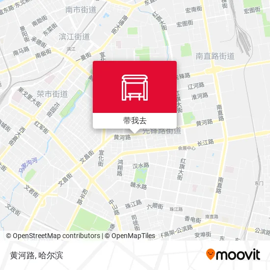 黄河路地图