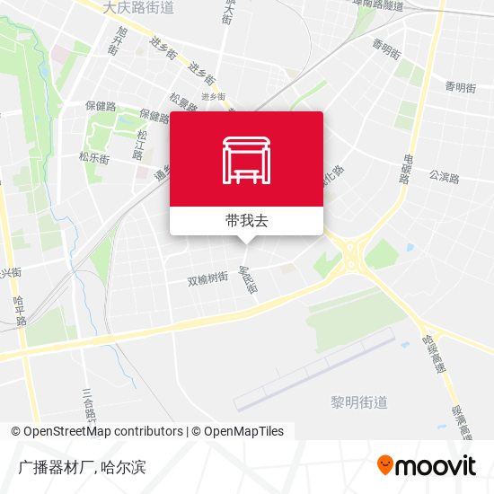 广播器材厂地图