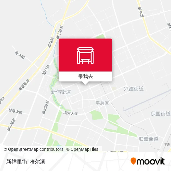新祥里街地图