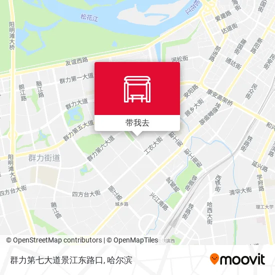 群力第七大道景江东路口地图