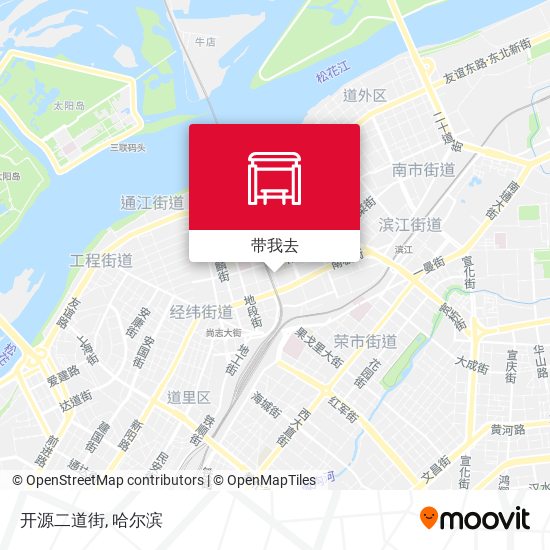 开源二道街地图