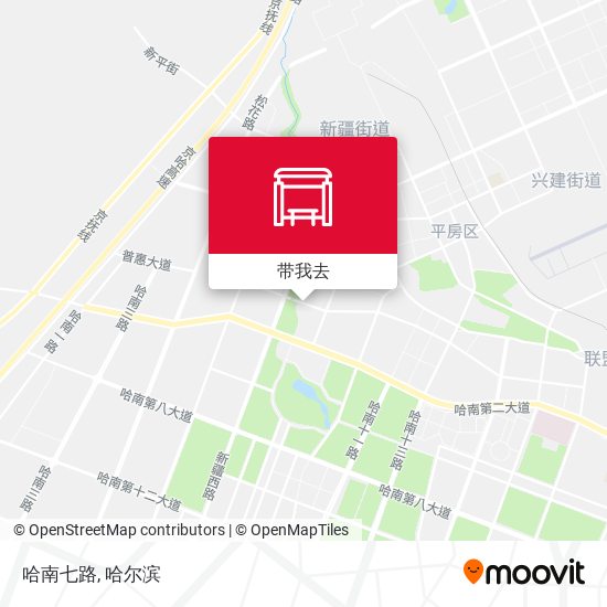 哈南七路地图