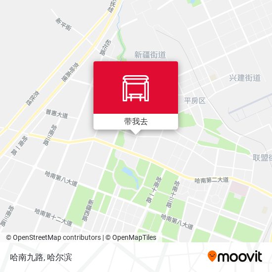 哈南九路地图