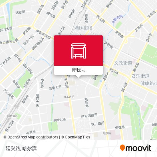 延兴路地图