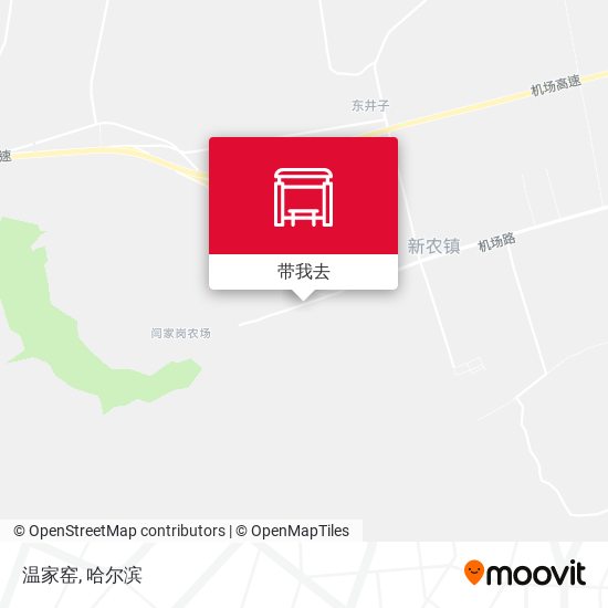 温家窑地图