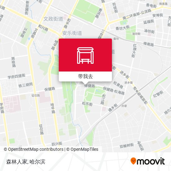 森林人家地图