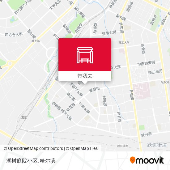 溪树庭院小区地图