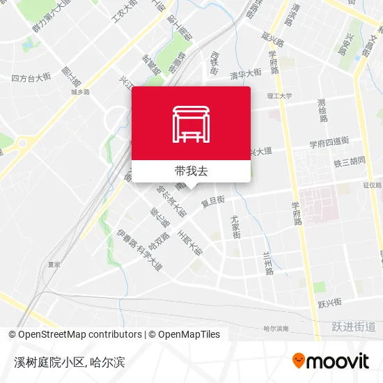 溪树庭院小区地图