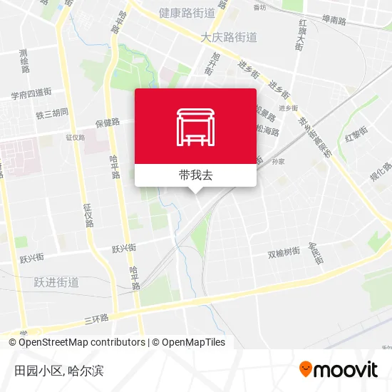 田园小区地图