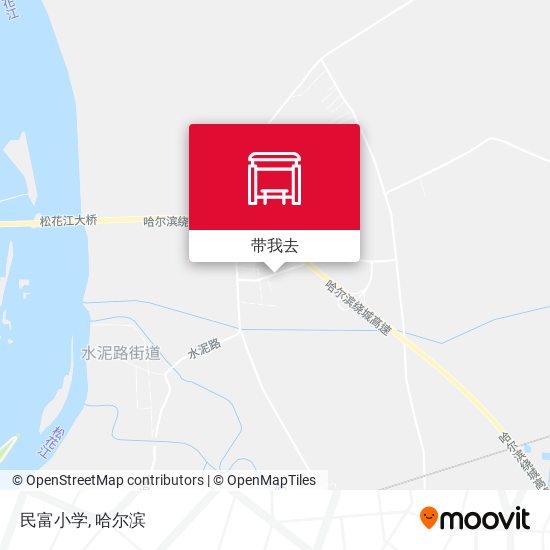 民富小学地图