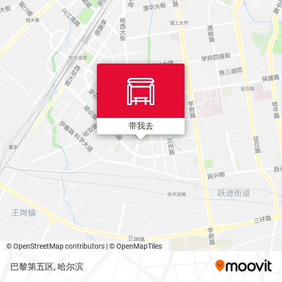 巴黎第五区地图