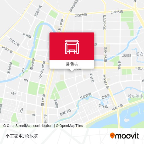 小王家屯地图