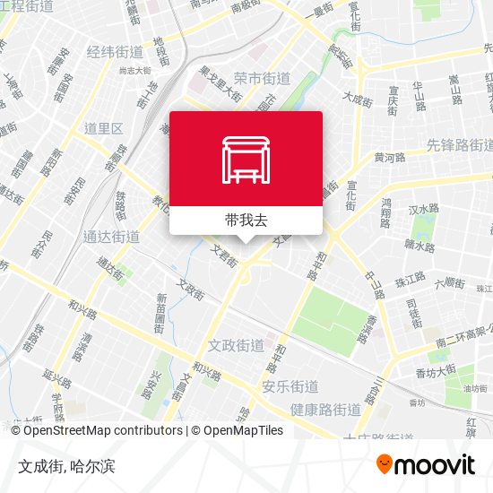 文成街地图