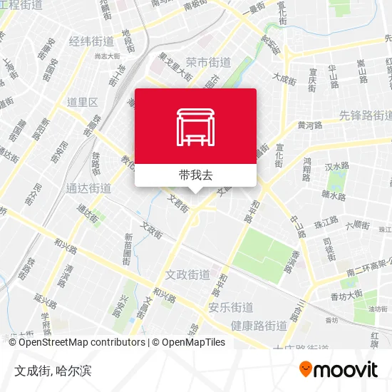 文成街地图