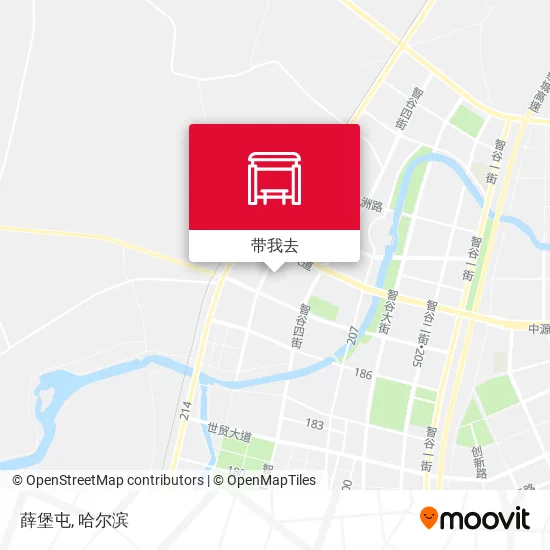 薛堡屯地图