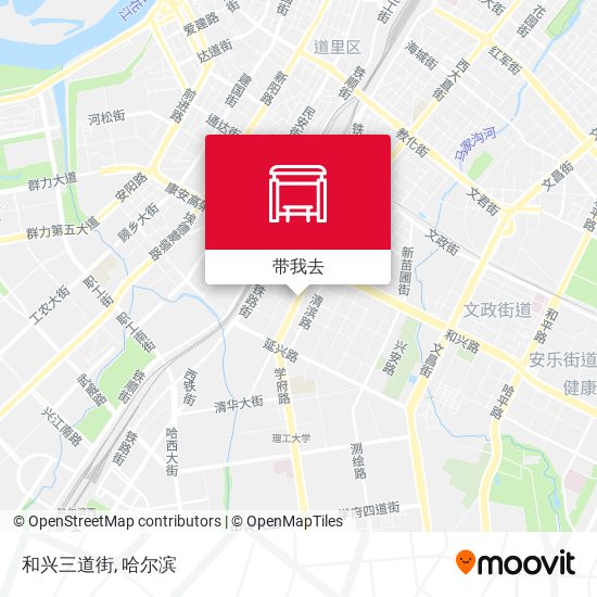 和兴三道街地图