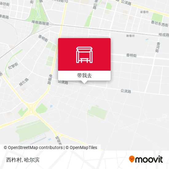 西柞村地图