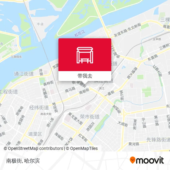 南极街地图