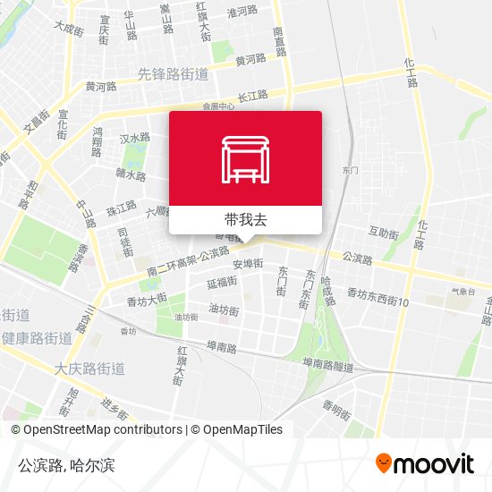 公滨路地图