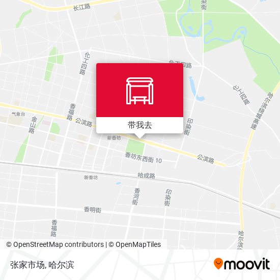 张家市场地图