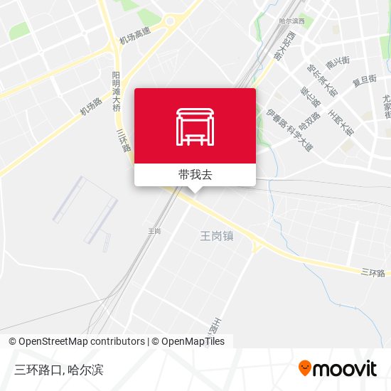 三环路口地图