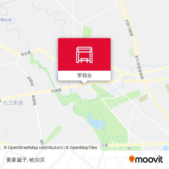 黄家崴子地图