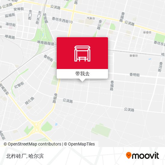 北柞砖厂地图