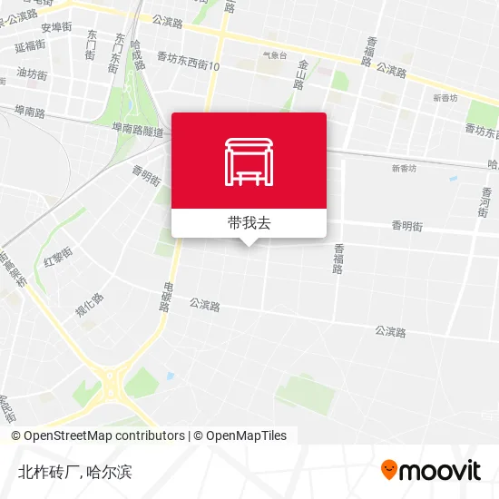北柞砖厂地图