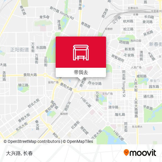 大兴路地图