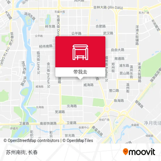 苏州南街地图