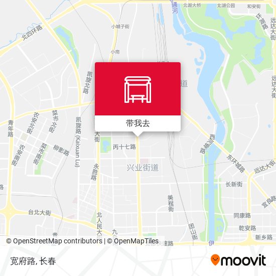 宽府路地图